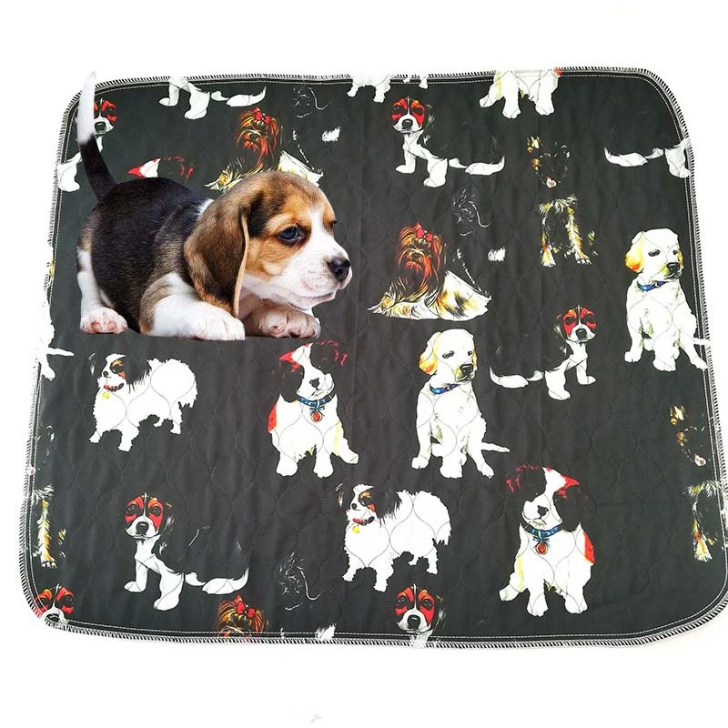 High absorbent Soft Cotton Machine Washable Dog Pee Mat Puppy Training Pads urine Pet pee pads for dogs