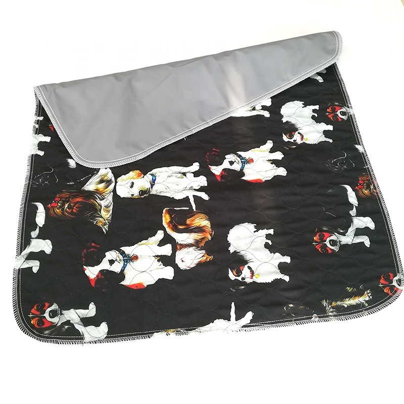 High absorbent Soft Cotton Machine Washable Dog Pee Mat Puppy Training Pads urine Pet pee pads for dogs