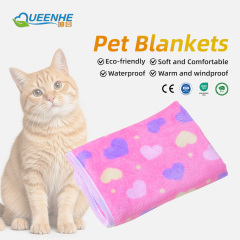 Wholesale Print Fleece Blanket Breathable Super Soft Pet Blanket