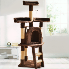 Wholesale Luxury Cat Tree Large Scratching Cat Tree Tower Durable Scratcher
