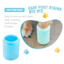 Portable Detachable Silicone Brush Pet Foot Washing  Cleaning Cup