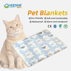 Wahable Large Cheap Cozy Pet Rug Plush Blanket : Ultra Soft - Attractive, Durable, Washable by Spot