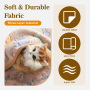 Wahable Large Cheap Cozy Pet Rug Plush Blanket : Ultra Soft - Attractive, Durable, Washable by Spot