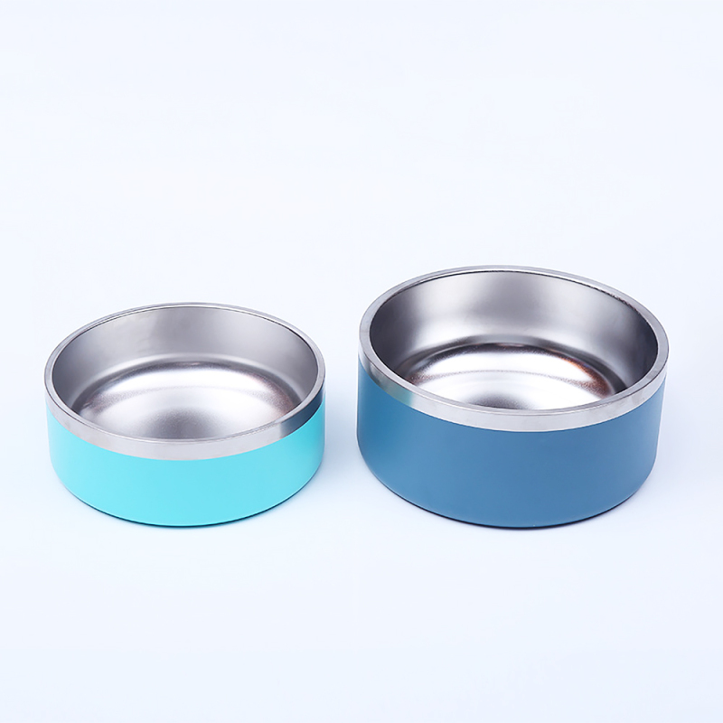 High Quality Thicken Stainless Steel Dog bowl Custom Pet Feeder Food Water Bowles