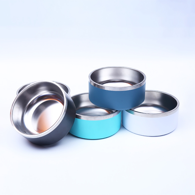 High Quality Thicken Stainless Steel Dog bowl Custom Pet Feeder Food Water Bowles