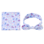 hot sale organic stretch printing baby cotton swaddle blankets,Receiving Blankets and Headbands Set for Newborn Baby Girl