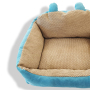 Wholesale OEM available custom logo promotional luxury sofa large quality pet dog bed/dog kennel bed