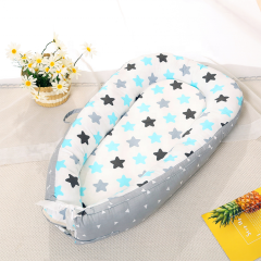 Baby Lounger Nest Sharing Co Sleeping Bassinet - Soft Cotton Cosleeping Baby Bed Premium Quality Breathable Portable Crib