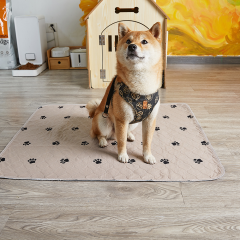 Almohadilla de entrenamiento para mascotas lavable con resbalón personalizado para entrenamiento de cachorros Wee Pee Pad
