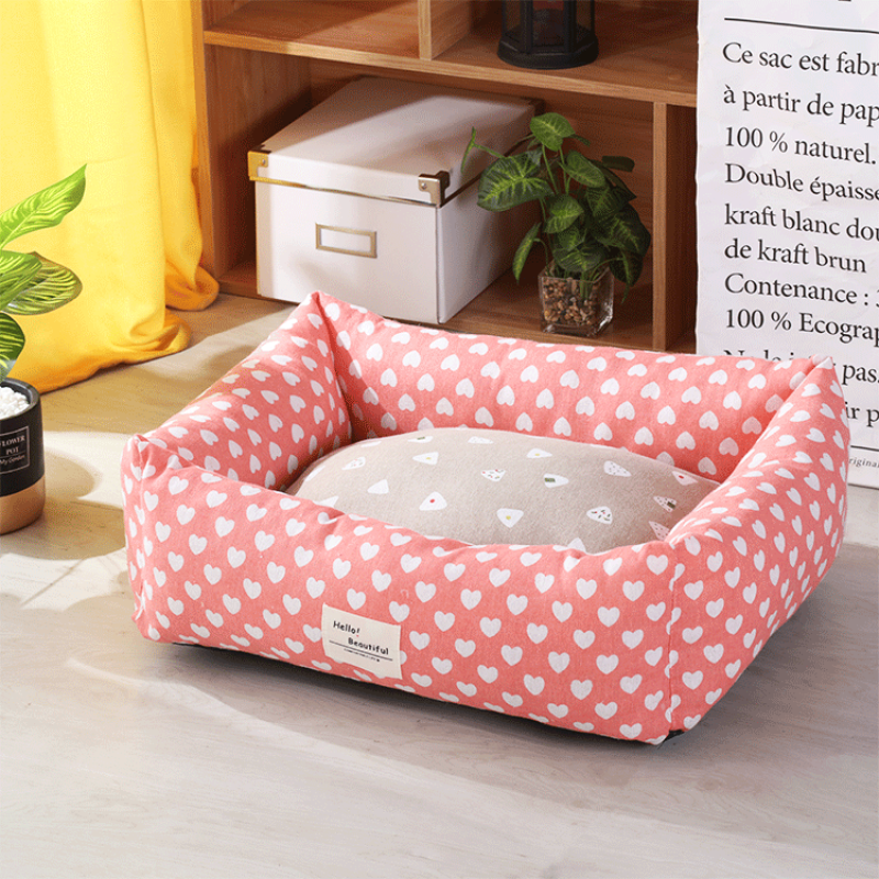 Washable Pet Nest Puppy Bed House Wholesaler Pet Products Dog House Villa Pet Beds & Accessories Custom Design Accepted Sleep