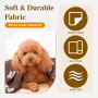 Waterproof Double Sided Fleece Blanket Warm Soft Paw Prints 100% Polyester Double-sided Fleece Dogs Pet Blankets