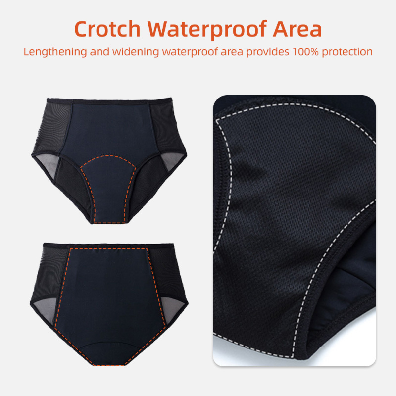 Aidingcare Periodenunterwäsche für Damen, auslaufsicher, wiederverwendbar, für die Nacht