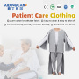 Wholesale Thickened Warmth Incontinence Nursing Suit Patient Care Clothes for Home and Hospital Open Sleepwear for Elderly
