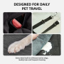 Wholesale Waterproof Oxford Eco-Friendly Pet Back Seat Cover 600D Heavy Duty Scratch Proof Nonslip Durable Soft