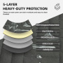 Wholesale Waterproof Oxford Eco-Friendly Pet Back Seat Cover 600D Heavy Duty Scratch Proof Nonslip Durable Soft