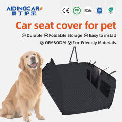 Wholesale Waterproof Oxford Eco-Friendly Pet Back Seat Cover 600D Heavy Duty Scratch Proof Nonslip Durable Soft