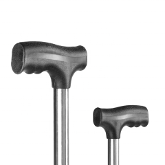 調節可能な杖 - 人間工学に基づいたハンドル付きの軽量オフセット杖 - 限られた移動手段のための理想的な日常生活援助