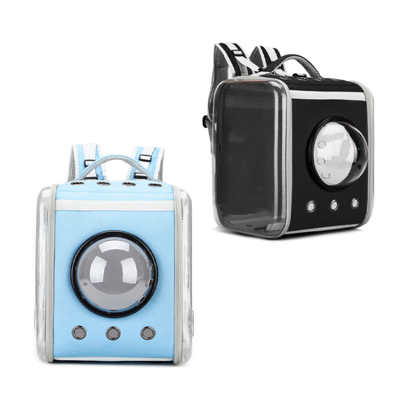 Portable Transparent Pet Bag Backpack Foldable Breathable Portable Bag for Cat