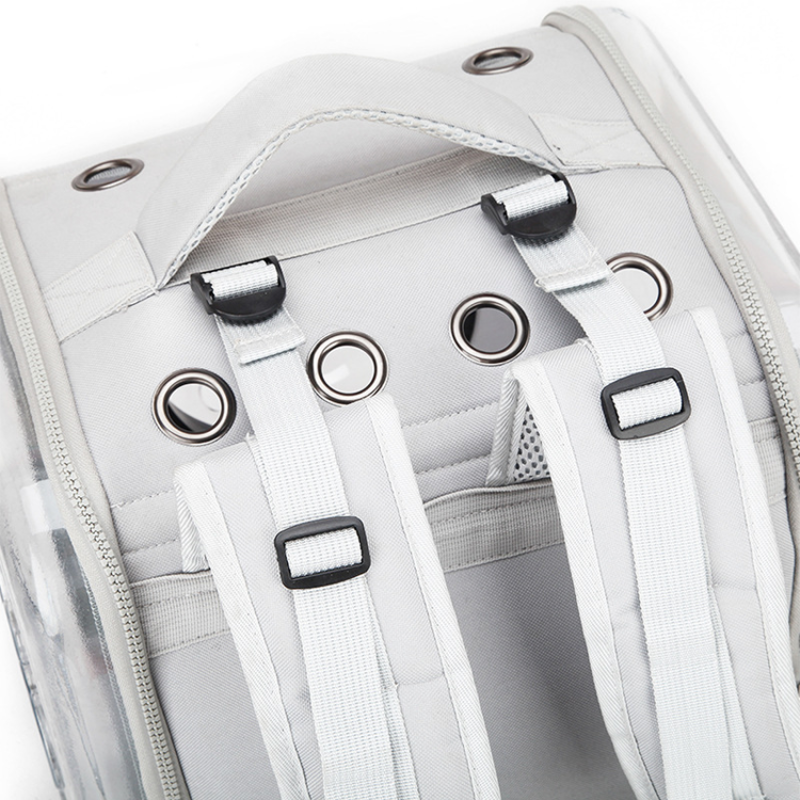 Portable Transparent Pet Bag Backpack Foldable Breathable Portable Bag for Cat