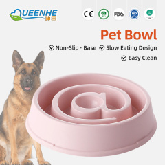 Wholesale Pet Product Anti-Gulping Maze Dog Food Bowl Bloat Stop Dog Food Bowl