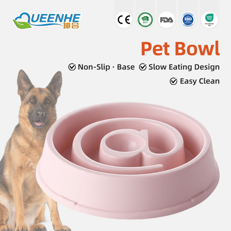 Wholesale Pet Product Anti-Gulping Maze Dog Food Bowl Bloat Stop Dog Food Bowl