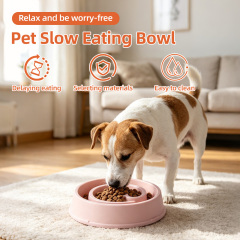 Wholesale Pet Product Anti-Gulping Maze Dog Food Bowl Bloat Stop Dog Food Bowl