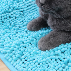 Toallas de baño para mascotas de chenilla de microfibra de secado rápido ultra absorbentes al por mayor para perros y gatos pequeños, medianos y grandes