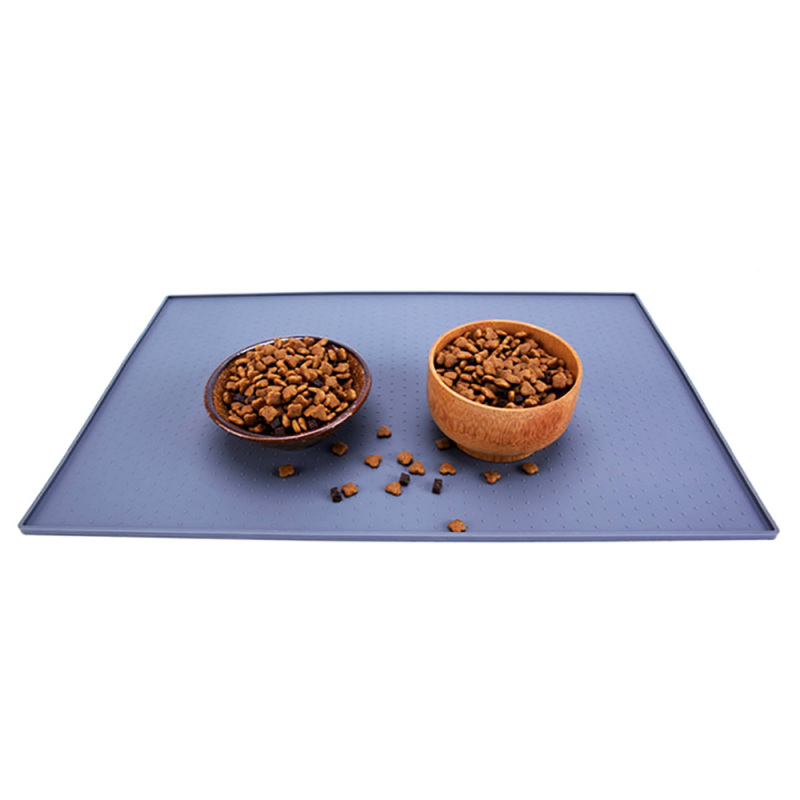 Wholesale Cat Pet Feeding Mat Hot Selling Silicone Mat Pet Clear Soft Custom Dog Feeding Mat