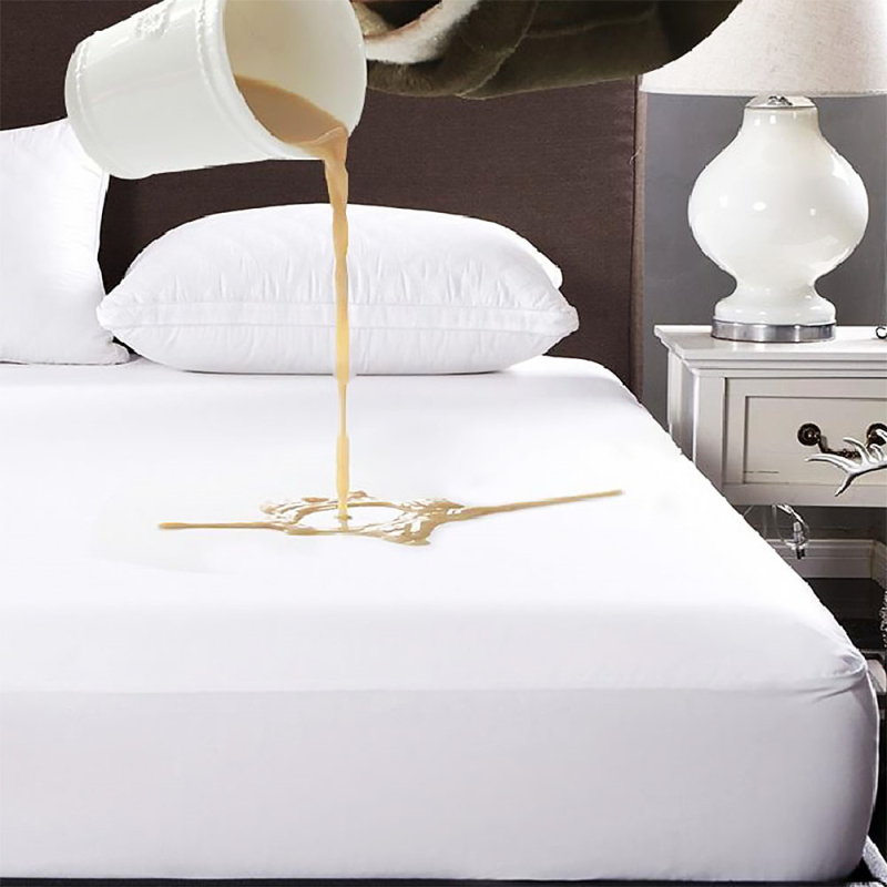 Высокое качество полиэфирной трикотажной ткани наматрасник