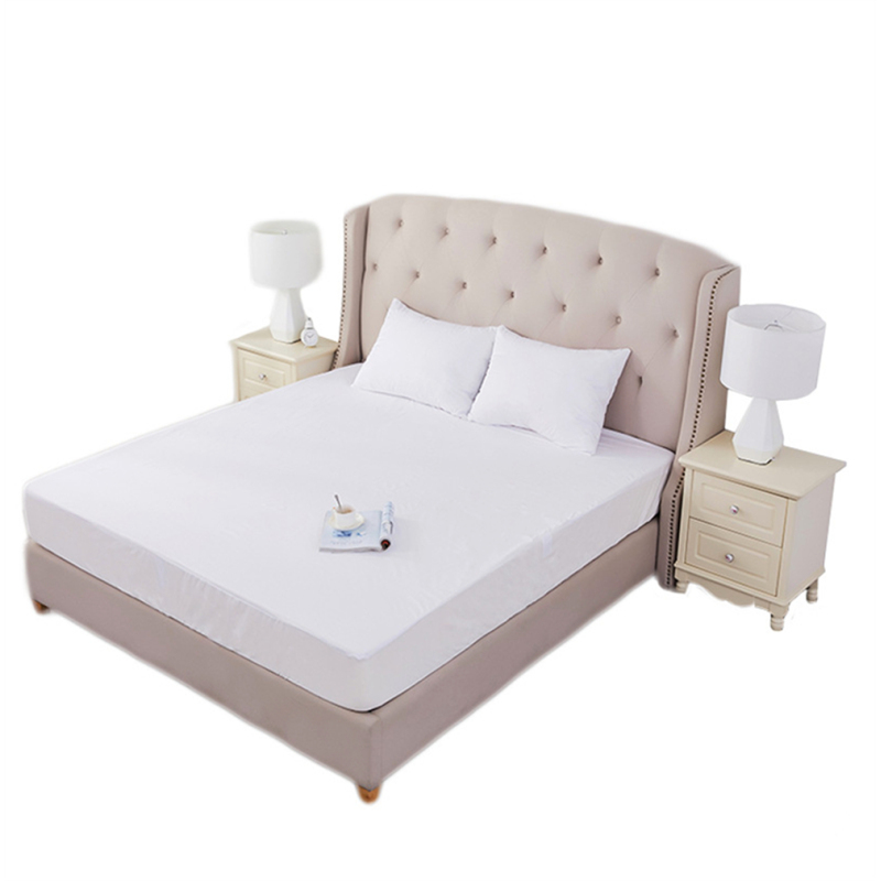 90гсм вязать футляра тюфяка полиэстера ткани эластичный приспособленный водоустойчивый протектор тюфяка