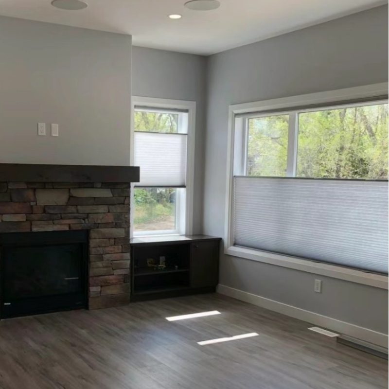 Top Down Bottom Up Cellular Shades Cordless Honeycomb Blinds For Window Shades