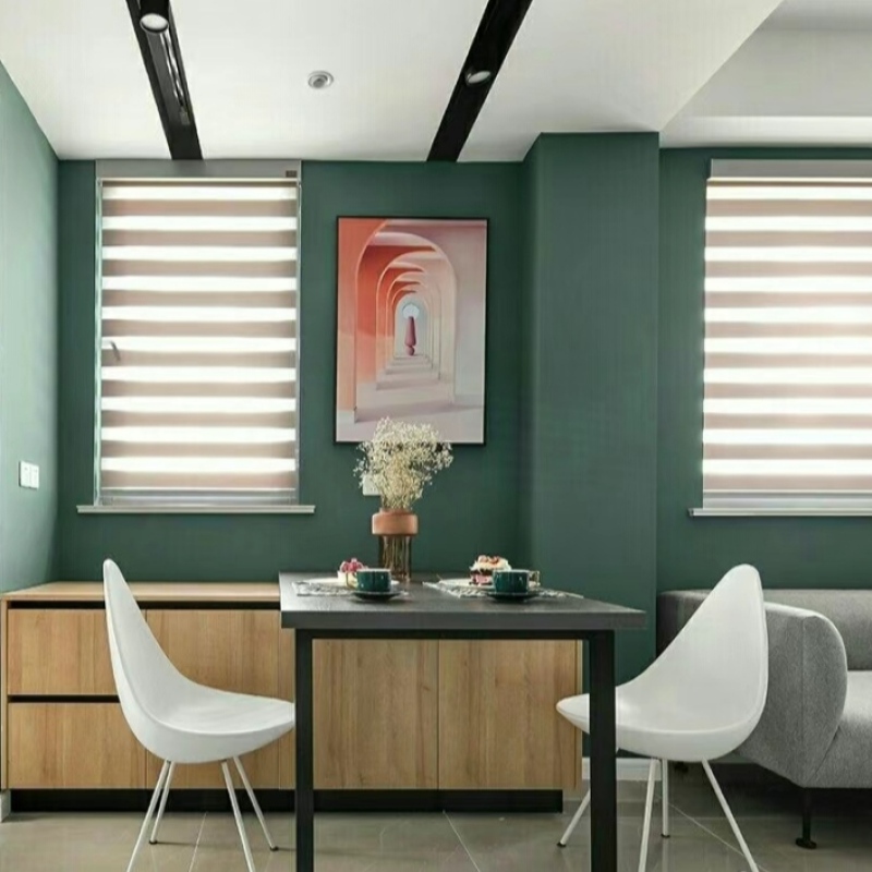 Day and night zebra roller blinds indoor blackout zebra blinds Popular custom made zebra shades