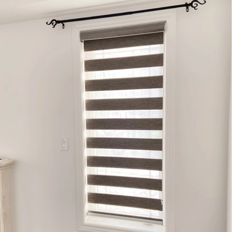 Day and night zebra roller blinds indoor blackout zebra blinds Popular custom made zebra shades