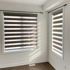 Day and night zebra roller blinds indoor blackout zebra blinds Popular custom made zebra shades