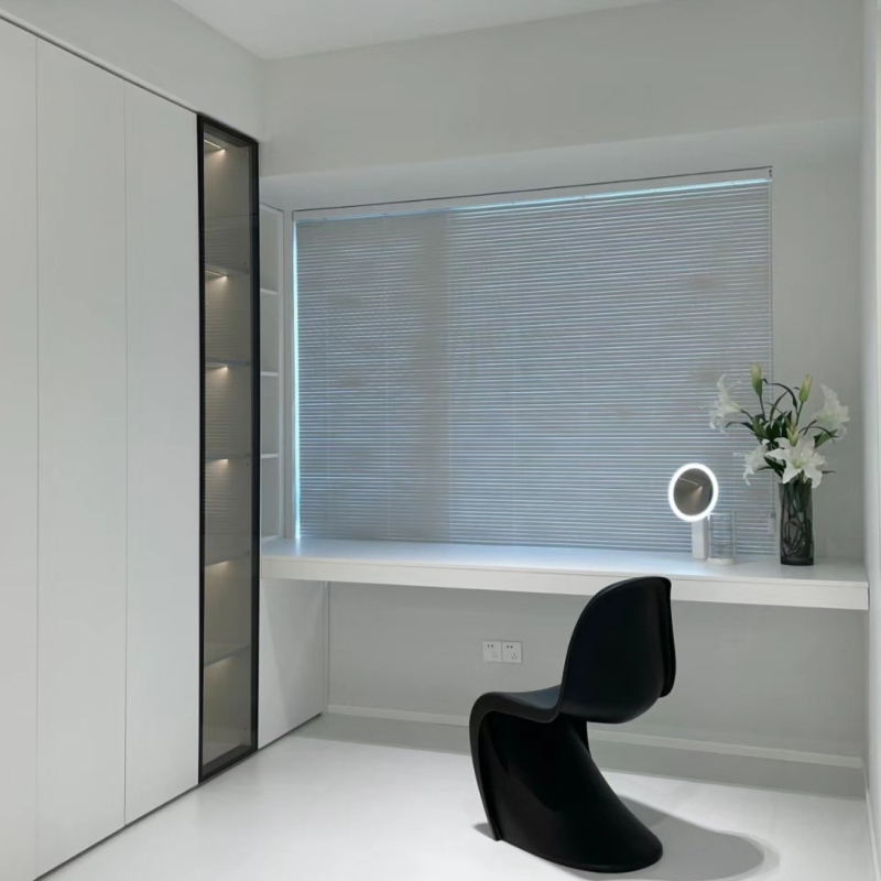 L-shaped blinds Bathroom bathroom bedroom privacy 7 font full blackout curtain