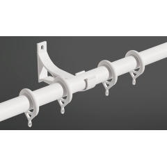 Curtain poles D20