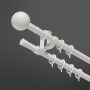Curtain poles D20