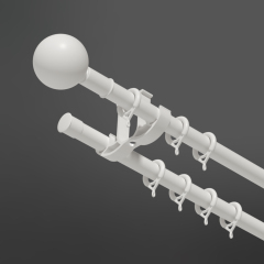 Curtain poles D20