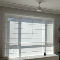 Blackout Window Motorized Electric Roman Shades Blinds For Home Deco Roman Shades Blinds