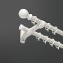 Curtain poles D26