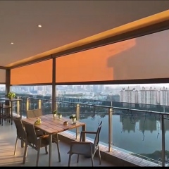 Cordless roller blinds popular sunscreen window blinds shades roller shade fabric