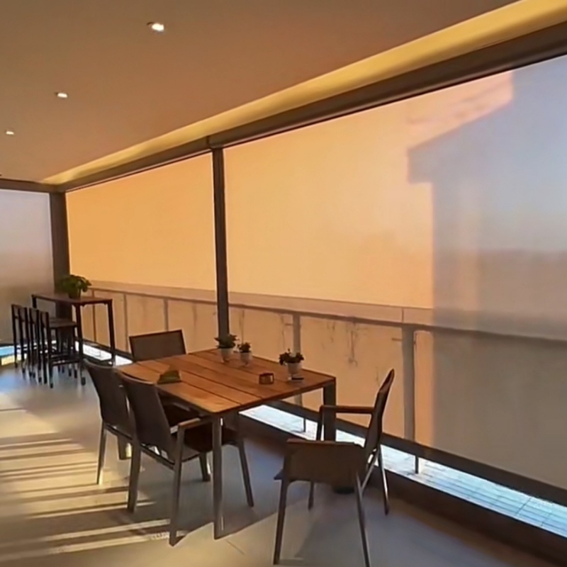 Cordless roller blinds popular sunscreen window blinds shades roller shade fabric