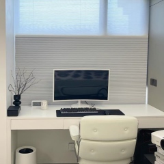 Day & Night Curtain Honeycomb Blinds Office Bedroom Sunshade Insulated Drift Window Balcony Curtain