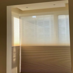 Day & Night Curtain Honeycomb Blinds Office Bedroom Sunshade Insulated Drift Window Balcony Curtain