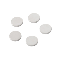 NdFeB Magnet Disc 10X2 45/NiCuNi coated Magnetized Axially