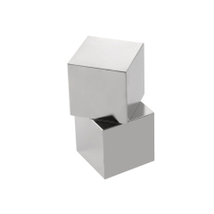 NdFeB Magnet Block 10X10X10 45/NiCuNi coated Magnetized Axially
