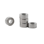 NdFeB Magnet Ring 10X5X5 45/NiCuNi coated Magnetized Axially