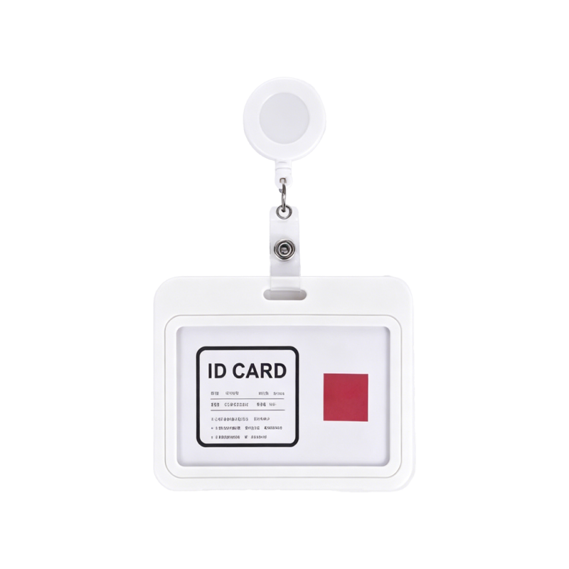 PP ID Badge Holder Retractable Reel - 7 Colors, Custom