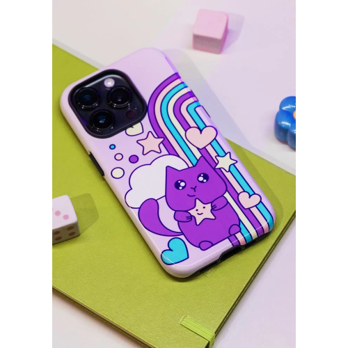 Custom Dual-Layer Tough Case for iPhone