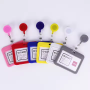 PP ID Badge Holder Retractable Reel - 7 Colors, Custom
